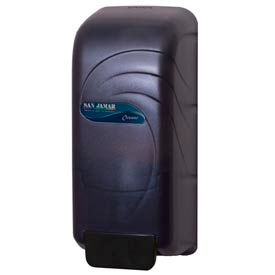 San Jamar® Oceans® 800 ml Soap & Hand Sanitizer Dispenser - Black - S890TBK S890TBK - Pkg Qty 6