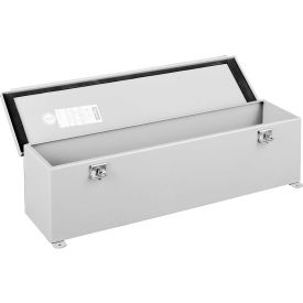 Hoffman F22T24HC Wire Trough Hinged Cover 2.50x2.50x24.00 Steel/Gray F22T24HC
