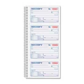 Adams® Multipart Money/Rent Receipt Book 4.75