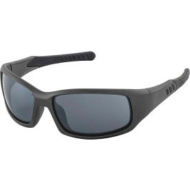 ERB® Free Ride Safety Glasses Gray Flash Lens Silver Metallic Frame WEL17580SIGM - Pkg Qty 12