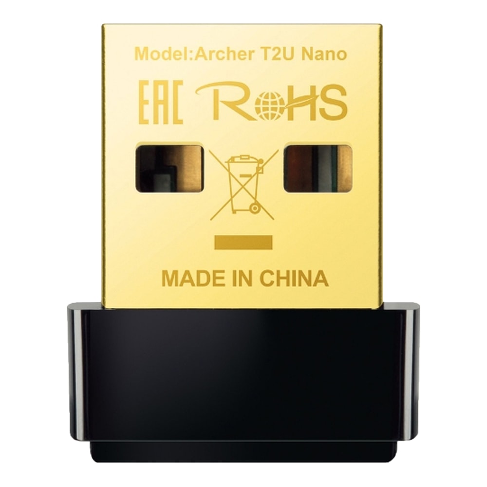 TP-LINK AC600 Nano USB Wireless Network Adapter, Archer T2U Nano (Min Order Qty 4) MPN:ARCHER T2U NANO
