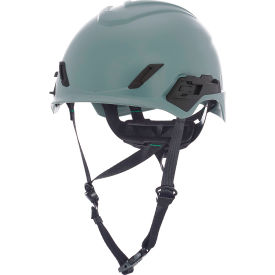 MSA V-Gard® H1PRO Safety Helmet Non-Vented Fas-Trac® III Pivot Ratchet Suspension Gray 10236221
