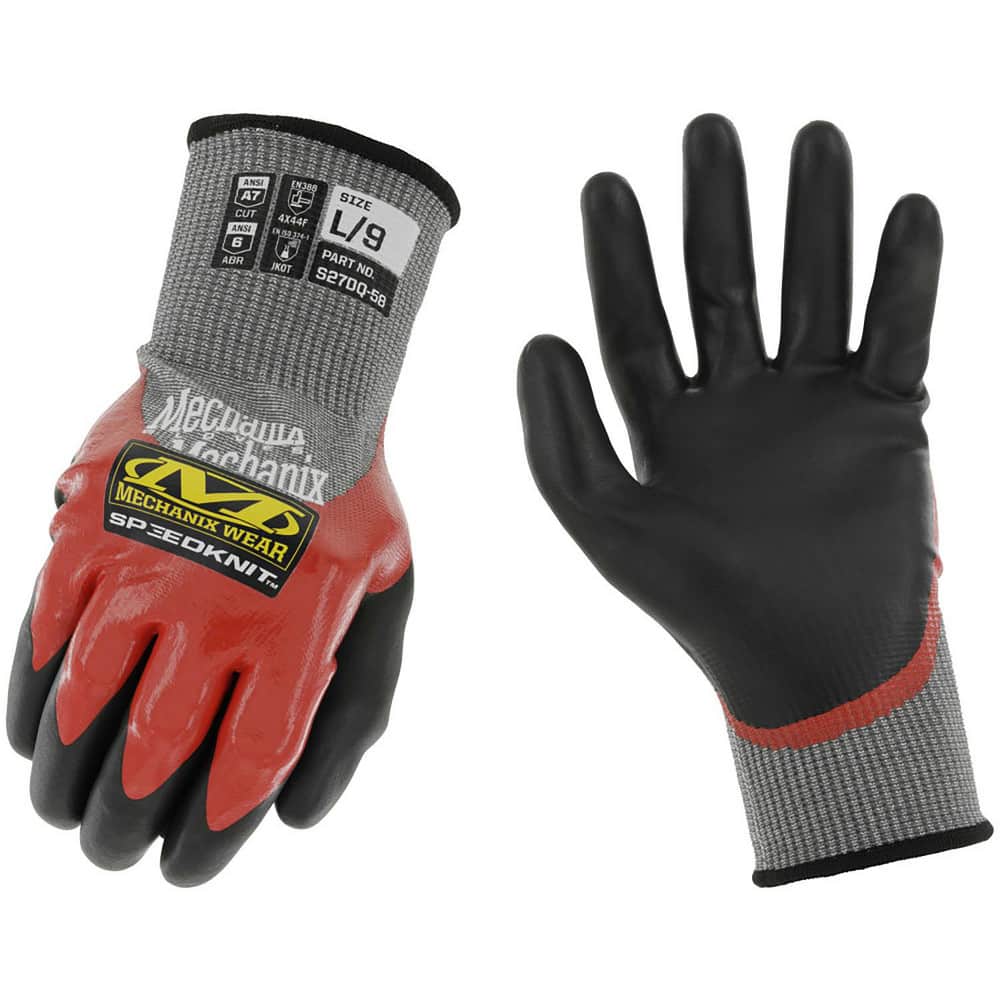 Chemical Resistant Gloves, Glove Type: General Purpose Chemical-Resistant , Material: HPPE, Nitrile , Size: X-Large/2X-Large , Numeric Size: 11  MPN:S27DQ-58-011