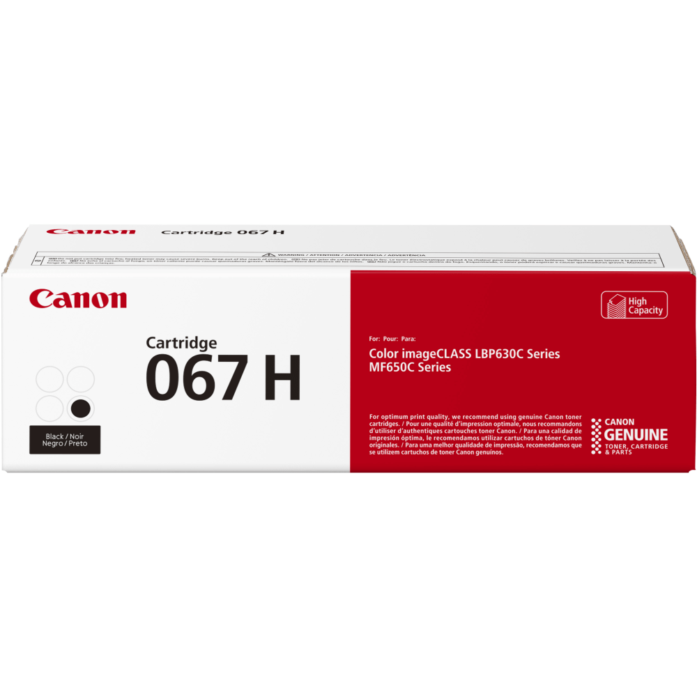 Canon 067 Black Toner Cartridge, High-Yield, 5106C001 MPN:5106C001