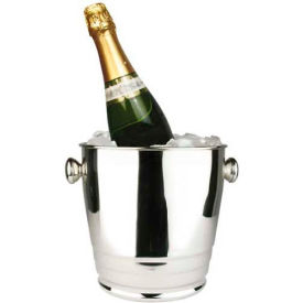 Winco WB-4HV Deluxe Wine Bucket 4 Qt Stainless Steel WB-4HV - Pkg Qty 12