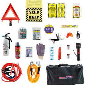Ready America® Auto Emergency Response Kit 1 Person Carry Bag 28 Pieces 70352