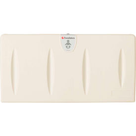 Foundations® Horizontal Baby Changing Table With Backer Plate- Cream 5211089 5211089
