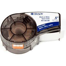 Brady BMP21 Series Nylon Cloth Wire & Cable Labels 1-2