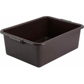 Winco PL-7B Dish Box Brown 20-1/2