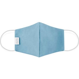 Cloth Face Mask Reusable/Washable 2-Layer Contour Blue Small 10/Bag 1C38094