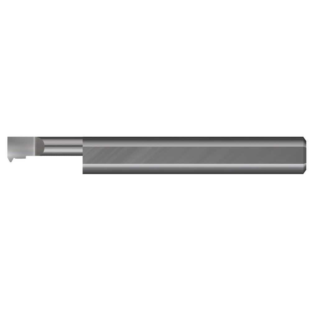 Single-Point Threading Tools; Thread Type: Internal; External ; Material: Solid Carbide ; Profile Angle: 60 ; Threading Diameter (Decimal Inch): 0.1360 ; Cutting Depth (Decimal Inch): 0.2500 ; Maximum Threads Per Inch: 32 MPN:TT-001032-025