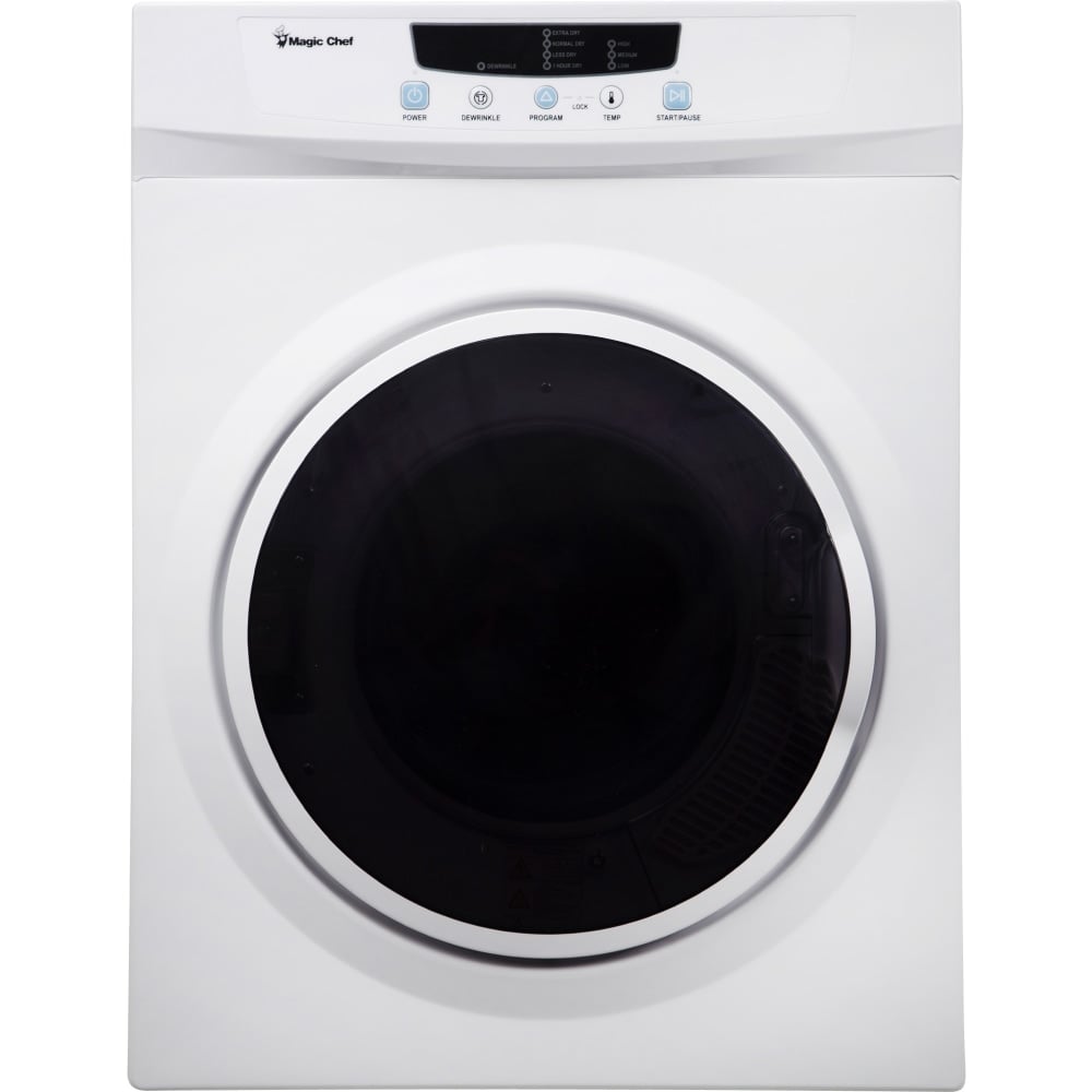 Magic Chef MCSDRY35W Electric Dryer - 3.50 ft³ - 4 Modes - White MPN:MCSDRY35W