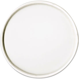 SOLO® Spiral-Wound Paper Hot Cup Lids Fits 16 oz Hot Cups White 25/Sleeve 20 Sleeves/CT CA16A-4000