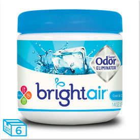 Bright Air Super Odor Eliminator Cool and Clean Blue 14 oz. 6/Case BRI 900090