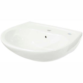 Toto® LT241G-11 Supreme® 1-Hole SanaGloss Lavatory Sink Colonial White LT241G-11