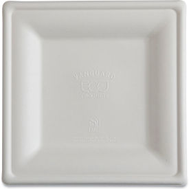 Eco-Products® Vanguard Renewable & Compostable Sugarcane Plates 10