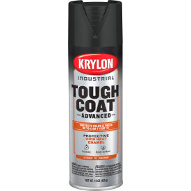 Krylon® Tough Coat Advance Spray Paint w/ Rust Barrier Technology 20 oz Flat High Heat Black K00769008 - Pkg Qty 6