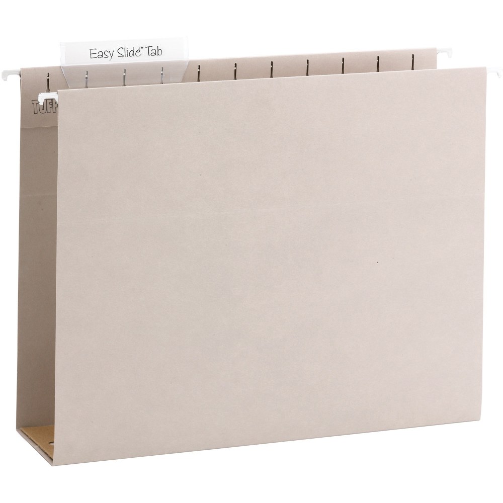 Smead TUFF 1/3 Tab Cut Letter Recycled Hanging Folder - 8 1/2inx11in - 3in Expansion - Top Tab Location - 64241 MPN:64241