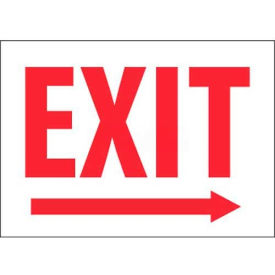 NMC MERRB Fire Sign Exit With Right Arrow 10