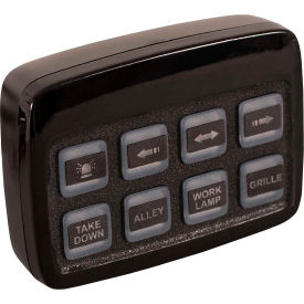 Buyers Black Pre-Wired 7-Function Panel Multi-Function Programmable - 6391208 6391208