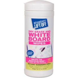 Lift Off Dry Erase Board Cleaner Wipes 30 Wipes/Can 6 Cans - 42703 MTS 42703