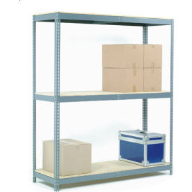 GoVets 3 Shelf Heavy Duty Boltless Shelving Starter 60