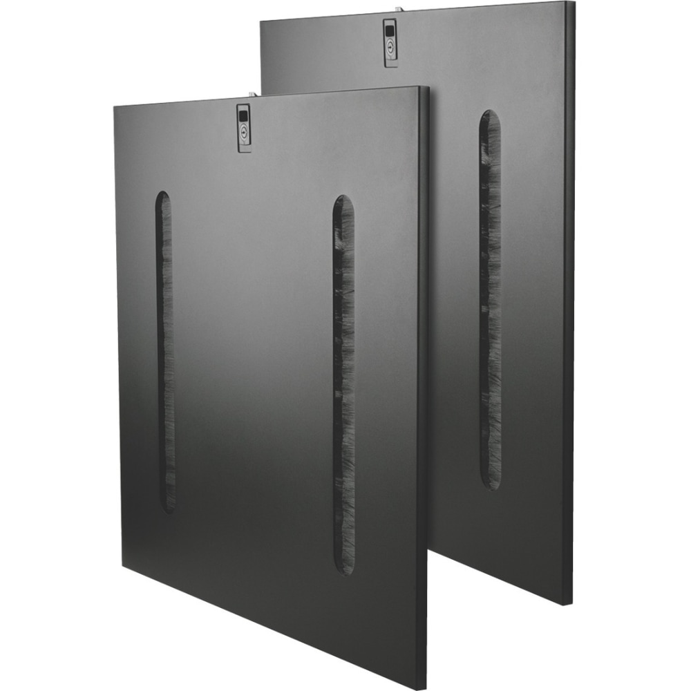 Eaton Tripp Lite Series SmartRack Pass-Through Side Panel with Key-Locking Latches for 42U Server Rack Cabinet, 2 Panels, SR42SIDEPT MPN:SR42SIDEPT