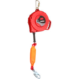 3M™ Protecta Edge Self Retracting Lifeline Galvanized Cable & Steel Swivel Snap Hook 66'L 7100318443