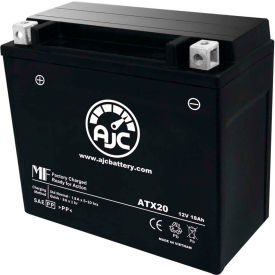 AJC Battery Power Max GTX20-BS Battery 18 Amps 12V B Terminals AJC-PS-ATX20-500229