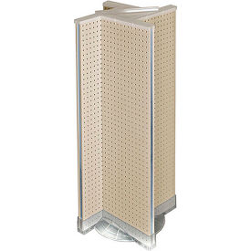 Global Approved 700444-ALM Pinwheel Pegboard Display W/RB 13.5