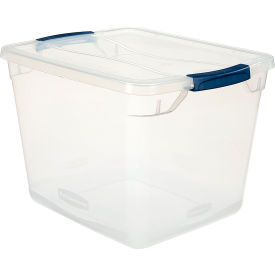 Rubbermaid Cleverstore Latching Storage Tote w/ Lid 16-7/8