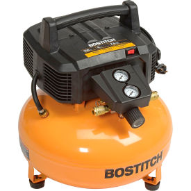 Bostitch BTFP02012 PortableElectirc Air Compressor  0.8 HP 6 Gallon Pancake 2.6 CFM BTFP02012