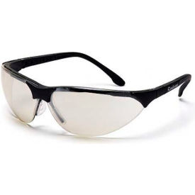 Rendezvous® Safety Glasses Io Mirror Lens Black Frame SB2880S - Pkg Qty 12