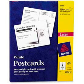 Avery® Printable Postcards Laser 4.25