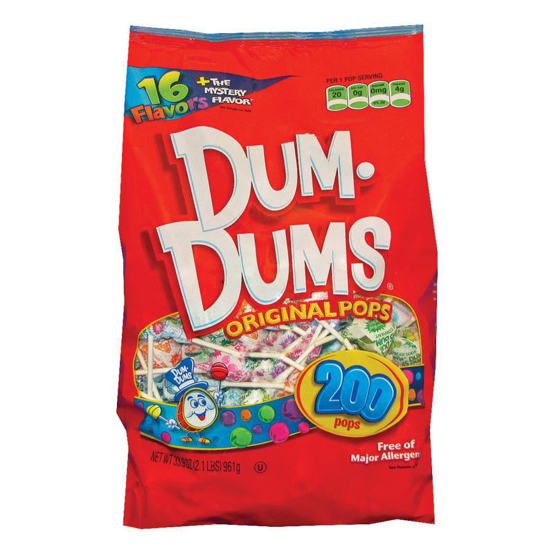 Dum Dum Pops Bag, Pack Of 200 (Min Order Qty 5) MPN:71