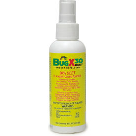 CoreTex® Bug X 30 12651 Insect Repellent 30 DEET 4oz Pump Spray Bottle 1-Bottle 12651 - Pkg Qty 12