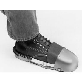 Ellwood Safety Men's Steel Toe Guards Leather Cuff Quick Fastener & Web Strap 4-1/2