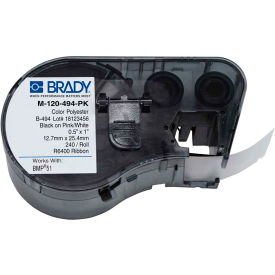 Brady® B-494 Color Polyester Labels 0.5