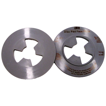 Disc Pad Face Plate, 4.5 in D, Med, PK10 MPN:13325