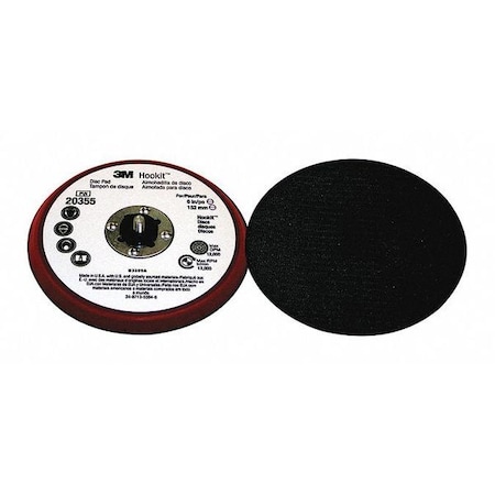 Low Profile Dsc Pad 20355, 6inx3/8inx5/16-24 Extrnl, 10/pk MPN:20355