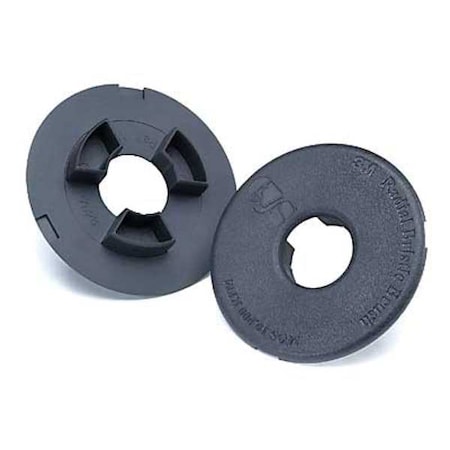Brush Flange, Side, T-A, Dia 2In, PK25 MPN:27628