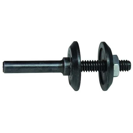 Unitized Wheel Mandrel, 1/4 in Shank MPN:60440242273
