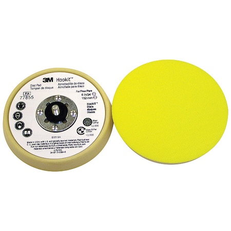 Low Pro Hook/Loop Disc Backup Pd, 5in Dia MPN:77855