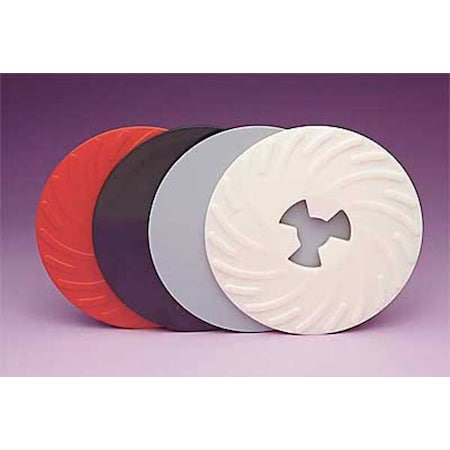Disc Pad Ribbed Face Plate, 7 in D, PK10 MPN:80514