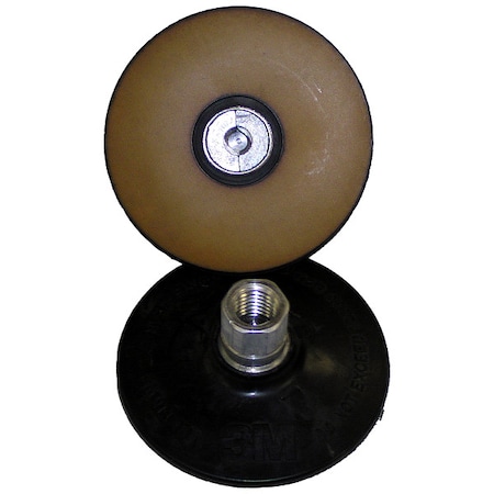 Quick Change Disc Backup Pad, 4 in Dia MPN:83980