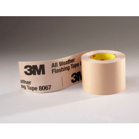 3M™ 8067 All Weather Flashing Tape Slit Liner (2-7 Slit) Tan 9