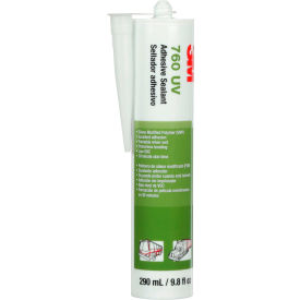 3M™ 760 UV Adhesive Sealant 290 ml Capacity Black 7100139449 - Pkg Qty 12