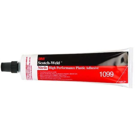 3M Scotch Weld Plastic Adhesive 1099 Tan 5OZ MPN:7000000796
