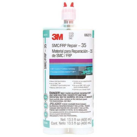 Floor Adhesive, 8273 Series, Light Beige, 28 oz, Cartridge MPN:08273