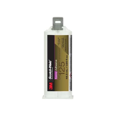 Adhesive Remover, DP125 Series, Clear, 4 oz, Bottle, 1:01 Mix Ratio, 150 min Functional Cure MPN:125